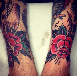 fuckyeahtraditionaltattoos:  Josh Sutterby - London, UK