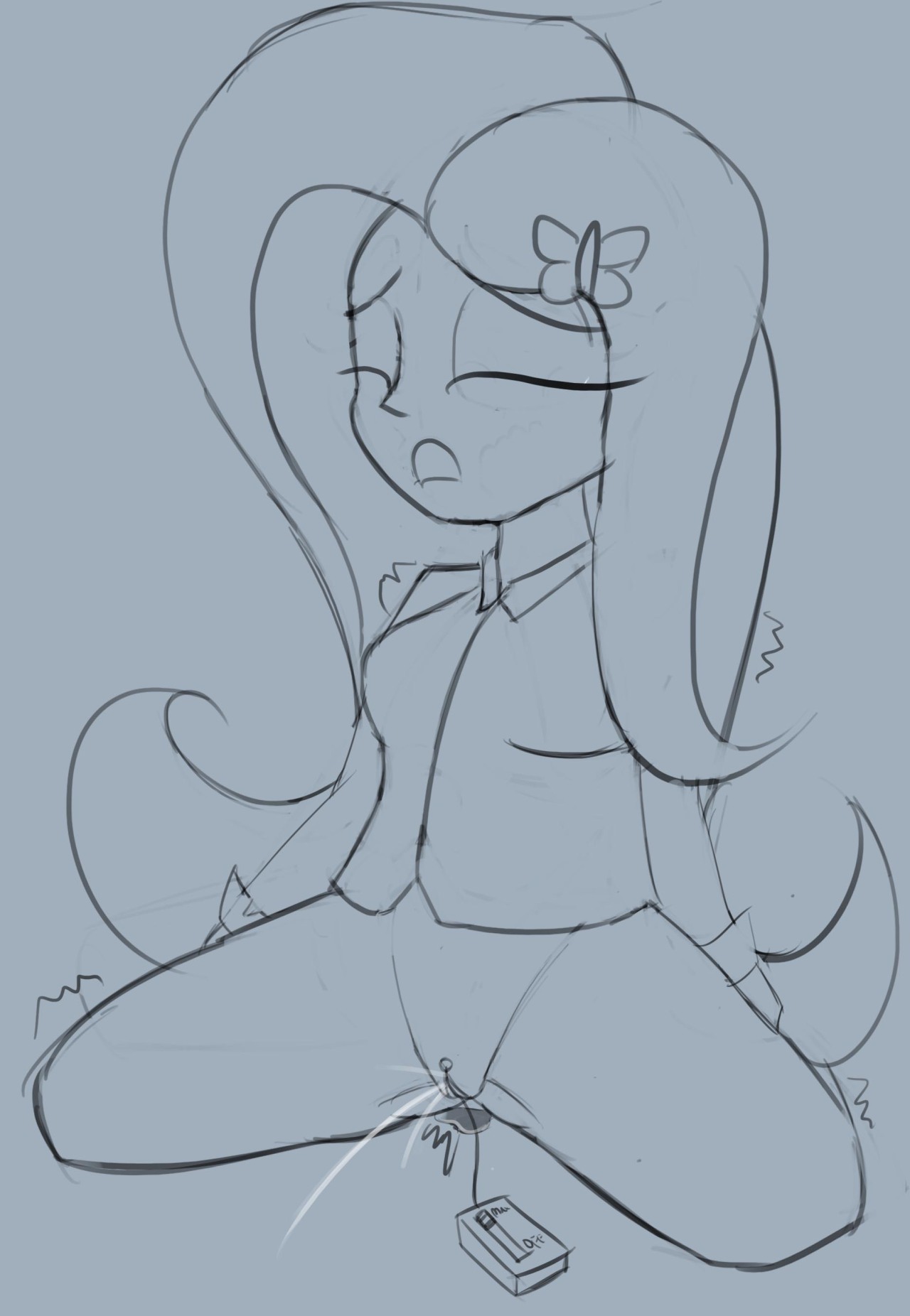 Fluttershy in pajamas, that&rsquo;s it