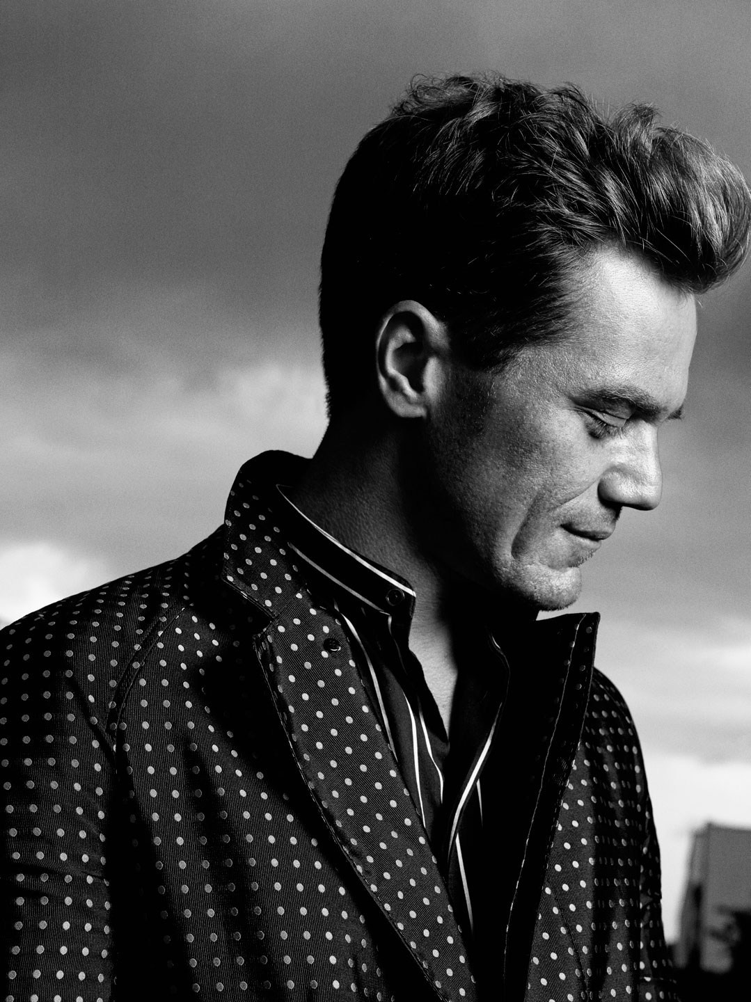 Michael Shannon, photographed by Robbie Fimmano for Matches Fashion Man, S/S 2014.