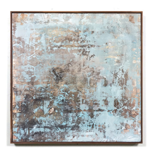 martin lechner carré #00860217 - oil on canvas on panel 90 x 90 cm