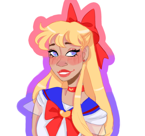 vrronica-sawyer: Some Sailor Venus bi and doe bi icons! Couldn’t decide if I wanted to draw he