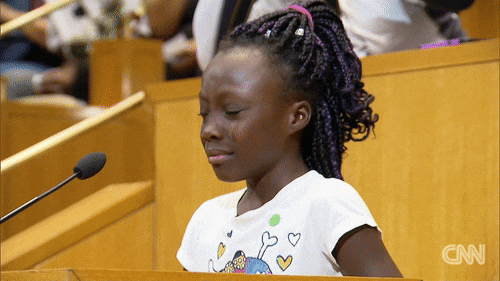 bellygangstaboo:  A young girl climbed up a step ladder to stand at the podium before a tense Charlotte City Council meeting.Petite in size, with braids in her hair and hearts on her t-shirt, Zianna Oliphant collected herself and delivered her message