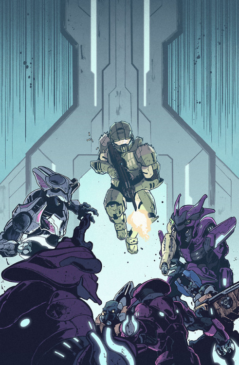 Halo: Collateral Damage 2 CoverDidn’t realize issue one comes out next week! Very excited about it, 
