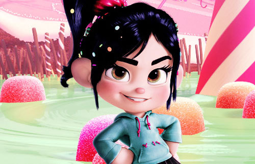 Vanellope von Schweetz Character Animation, wreck it ralph, miscellaneous,  black Hair, carto…