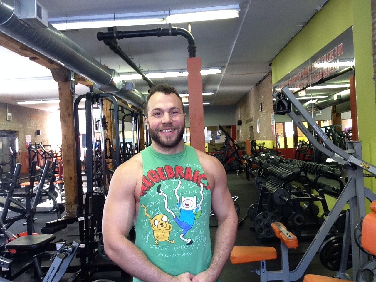 misterclarkrogers:  ready for summer!  Woof!