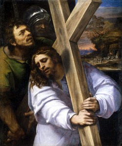 Sebastiano Del Piombo (Sebastiano Luciani, Venezia 1485 - Roma 1547), Cristo Portacroce