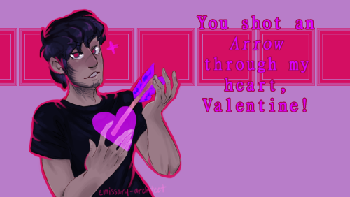 emissary-architect:click for better qualityits not valentines day yet but *makes a fourteen minute w