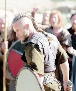 caryled:  1.06 Burial of the Dead (x)  At some point my garb and hair will be out of the era portrayed here.  Ragnar Lodbrok, the inspiration.