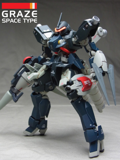 aniplamo:  1/144 HGIBO   Schwalbe Graze Space Type Customby   Herbert  