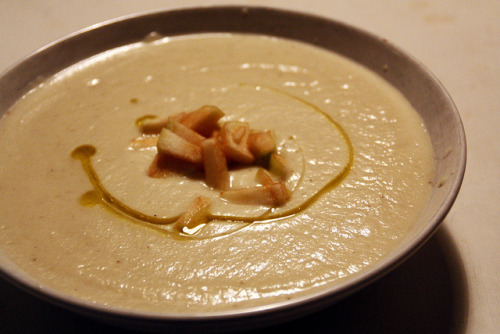 Fancy soup for grown-up’s by Pinkkisfun on Flickr.