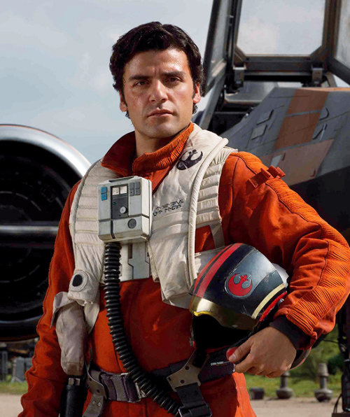 Official Star Wars: The Force Awakens Photos of Oscar Isaac as Poe Dameron from Topps Authentics