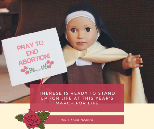  Say Hello to St. Therese at this Year’s March for Life in Washington D.C. Join us in Defendin