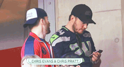 darthtulip: 2/1/15: Chris Evans and Chris
