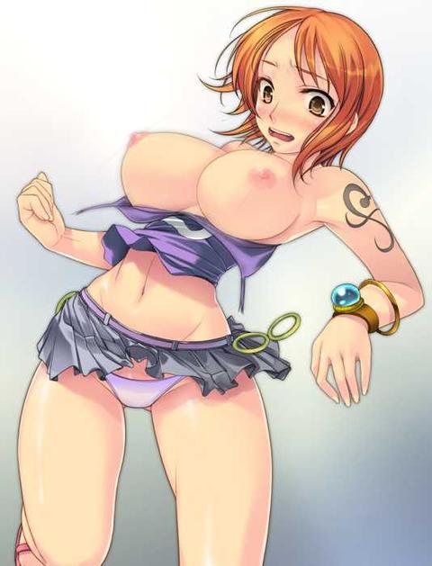 rule34andstuff:  Fictional Characters I would “wreck”(provided they were non-fictional): Nami(One Piece). Set III.