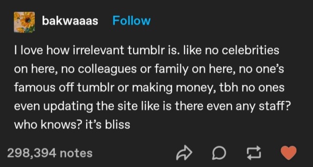 windewehn:my favourite genre of tumblr posts? well,hellsite (affectionate)[ og posters: @bogleech , @delta-hexagon , @amshii , @angelsamericana , @twoheartsoneclara , @sacredstem , @muppethole , @hacked-wtsdz , @bakwaaas , @godstiel ]