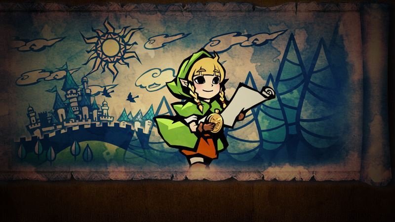 kingofe3: Linkle pics from the new story mode in Hyrule Warriors Legends. 