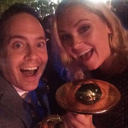 aaronginsburg:  From last night’s #SaturnAwards.