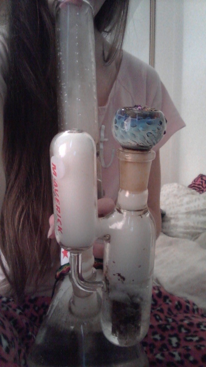cannabisblisss:  Clean bong water, and a fat hit to follow. 