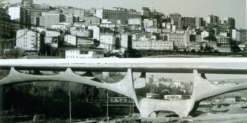 powojennymodernizm: Sergio Musmeci, Basento viaduct in Potenza, Italy 1969. View this on the map