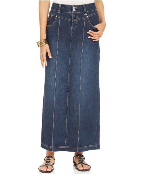 Style&amp;co. Denim Maxi Skirt, Oxford WashHeart it on Wantering and get an alert when it goes on sa