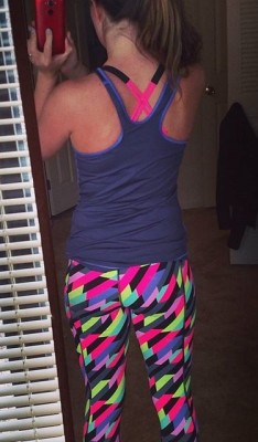 yourstruly1669:  Bright sexy yoga pants