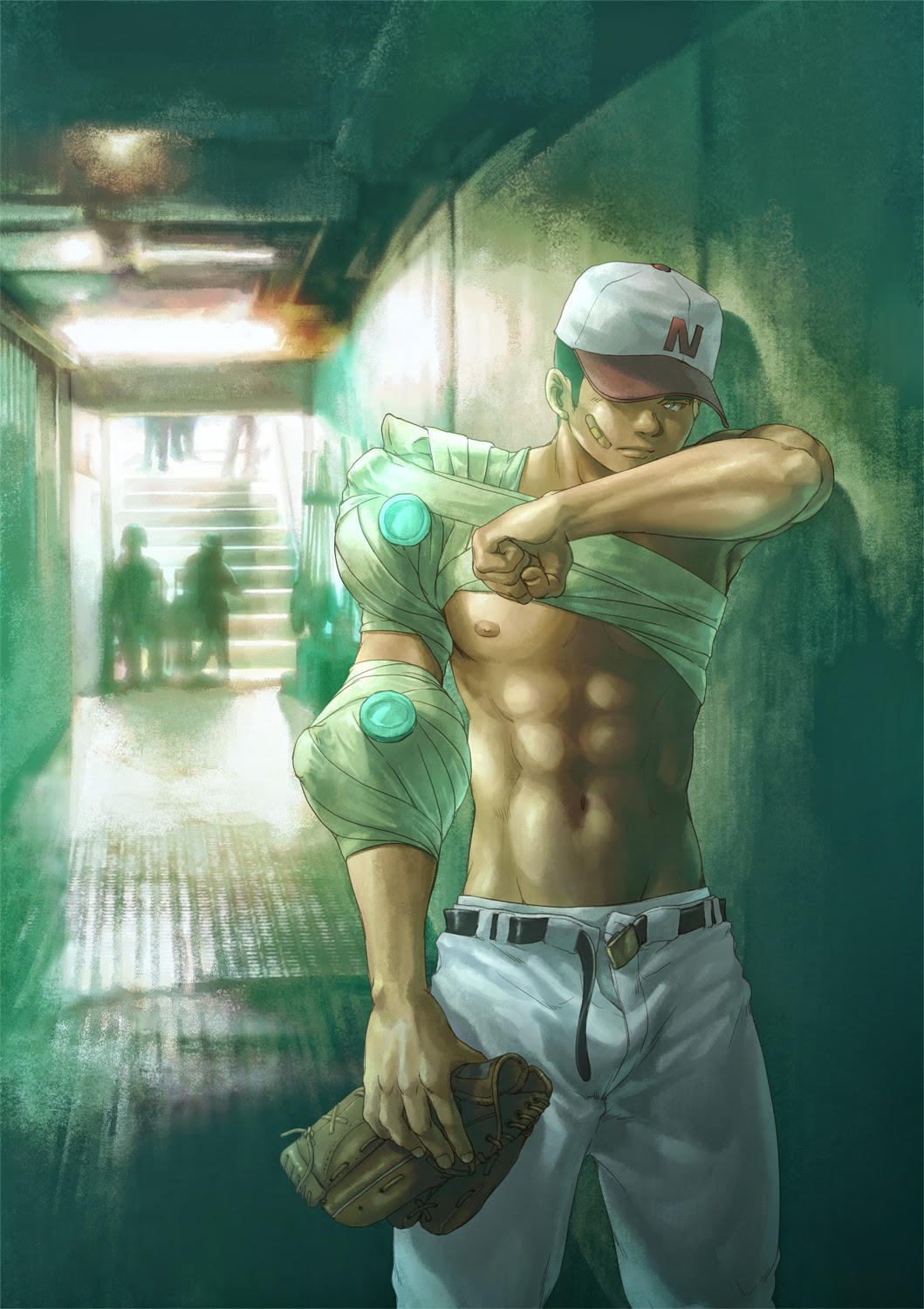 johnnykrazykid:  Let’s Play Ball!!!!    I dig  sports gear, Jock Boy fucking.
