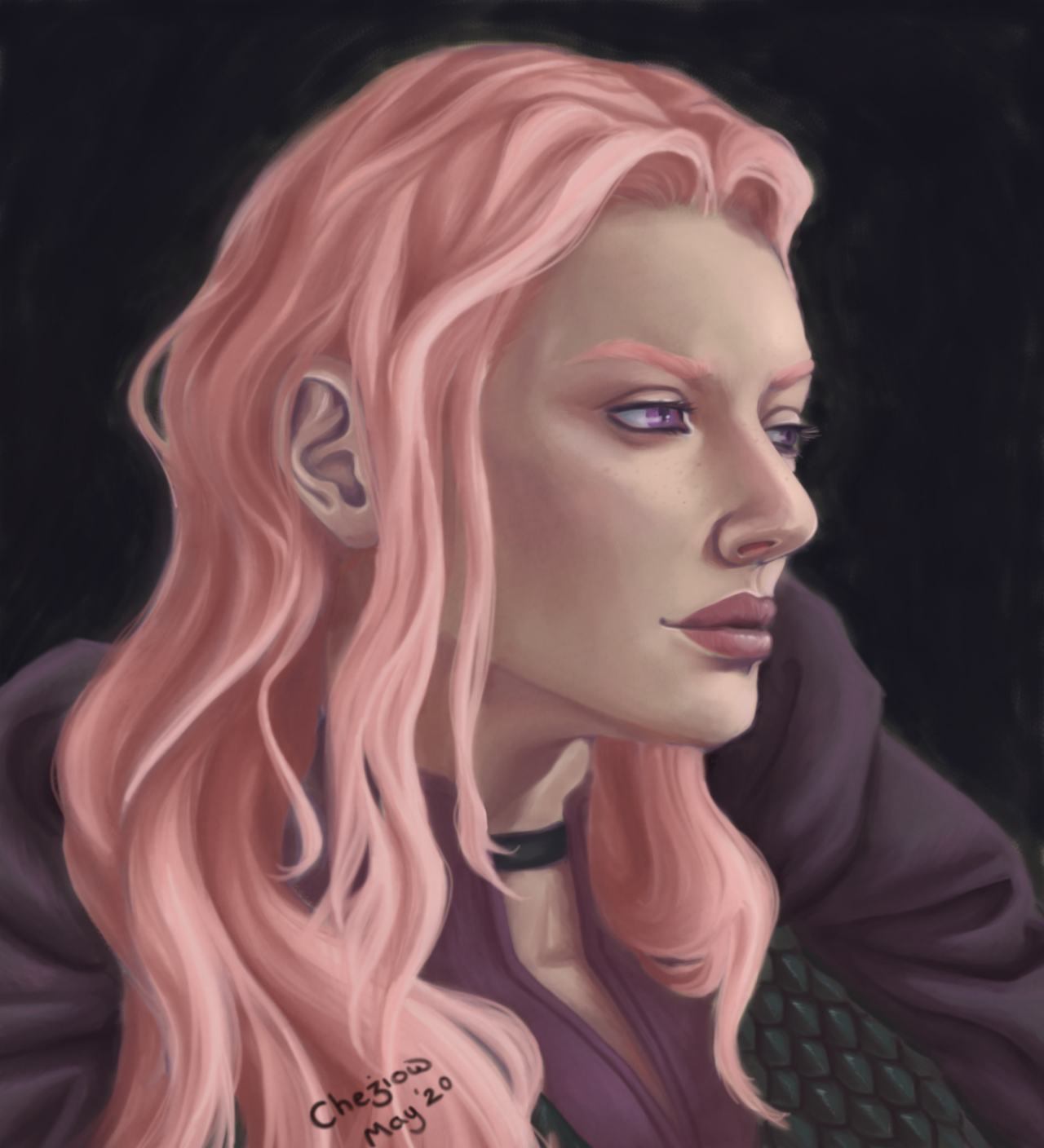 Rose Venandi of the High Rollers Curse of Strahd Campaign. - Tumblr Pics