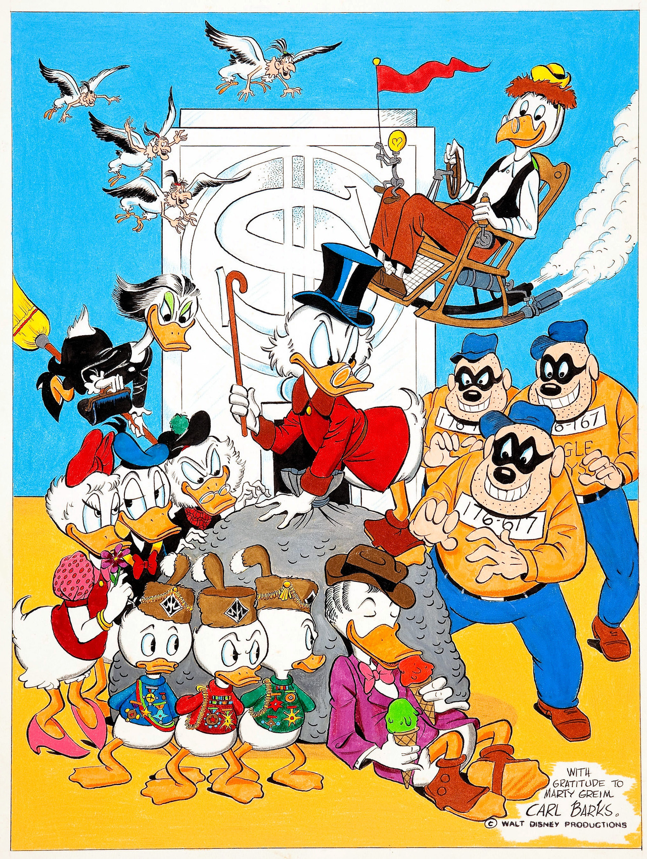 Uncle Scrooge and Company by Carl Barks