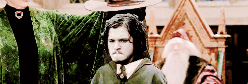 villainthirst:  Jon Snow arrives at Hogwarts School of Witchcraft and Wizardry (insp) 