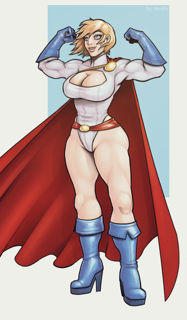 devil-hs:  P-p-p-POWER Girl! Power Girl © DC Comics 