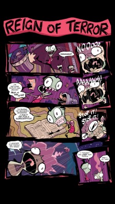 jclately2014:  I’ll admit it: I was worried that the Zim comic wouldn’t be able to capture the voice of the show.  I needn’t have worried.  It’s fucking perfect.