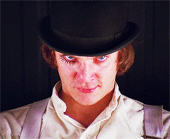 greyjoie:  Favorite Movies-5/??-A Clockwork Orange (1971)  Viddy well, little brother. Viddy well.  