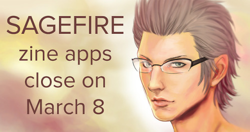 sagefirezine:Two days left to app! You can find our FAQ with the application link over here! Zine ap