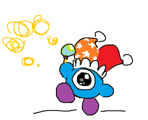 My Kirby Oc Blue Dinky
