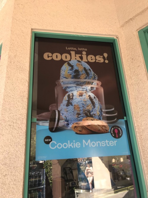 COOKIE MONSTER ICE CREAM?!?