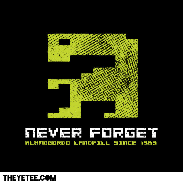 it8bit:  1983 - Never Forget $11 for on 3/18 at The Yetee. Created by Pacalin