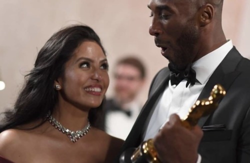 drip-2-hard: Vanessa Bryant & Kobe Bryant — Oscars 2018