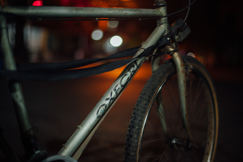 Cyclists of Jakarta - Pak Yanto. Wakes up very early in the morning everyday for the last 20 years t