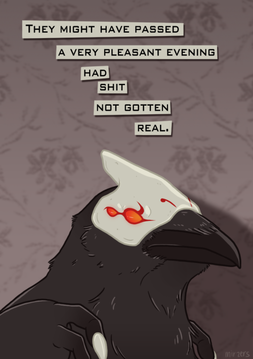 mirzers:  RWBY Art Challenge Day 8: Favorite Grimm Based off of Portraits of Troubled Birdssoulfirephotos requested the second one, thanks