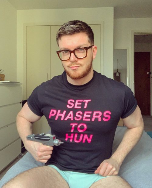 PHILIP NORMAL X CHRISJONESGEEK #GEEKFASHUN. Set your phasers to hun, huns New tee avail by @philipno