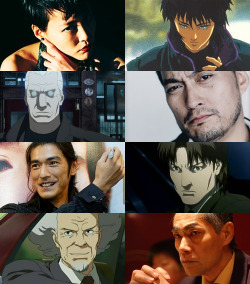 lumaroza:  Ghost in the Shell Fancast  Rinko Kikuchi as Major Kusanagi  Ken Watanabe as Batou  Takeshi Kenshiro as Togusa Hal Yamanouchi as Chief Aramaki  Tadanobu Asano as Ishikawa Takenouchi Yutaka as Saito Ian Anthony Dale as Pazu Brian Tee as Borma