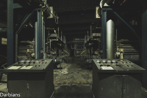 Part of an abandoned paper mill in France. Check the link to see more from here…Abandoned Fra