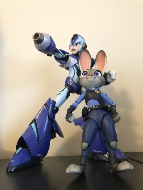 My Judy Hopps figure tipped over and I just couldn’t resist