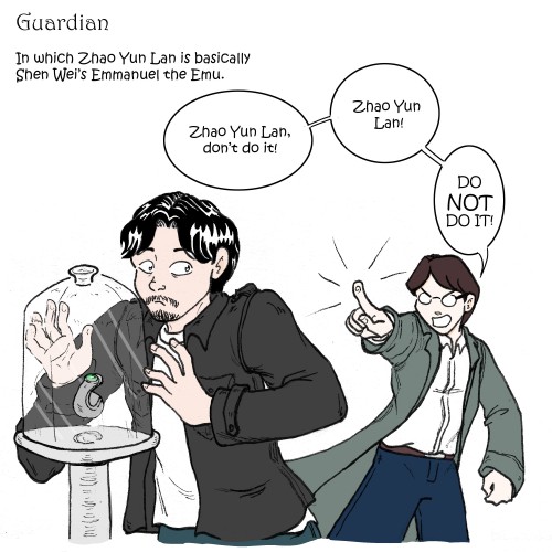 Recently Re-watched GUARDIAN And I Kept Quoting The Emmanuel The Emu Videos Every Time ZYL Wanted To