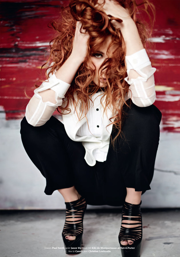 gasstation:  Juno Temple - The Hunger photographed by Rankin, Spring/Summer 2013