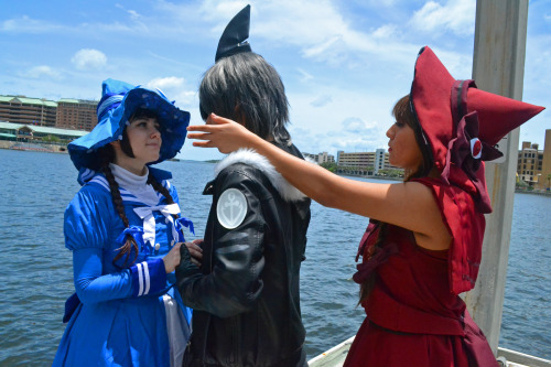 manlybadasshero:Some photos from a Metrocon 2015 photoshoot on the convention docks. In between all 