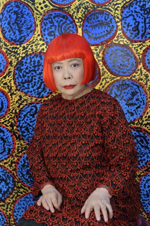 ottydots: camewiththeframe: Famed Japanese artist, Yayoi Kusama, who for almost 90 years has express