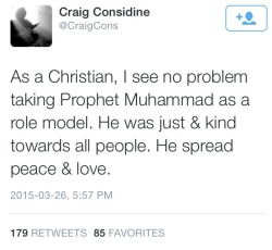 islamic-quotes:  Series of tweet from a Christian