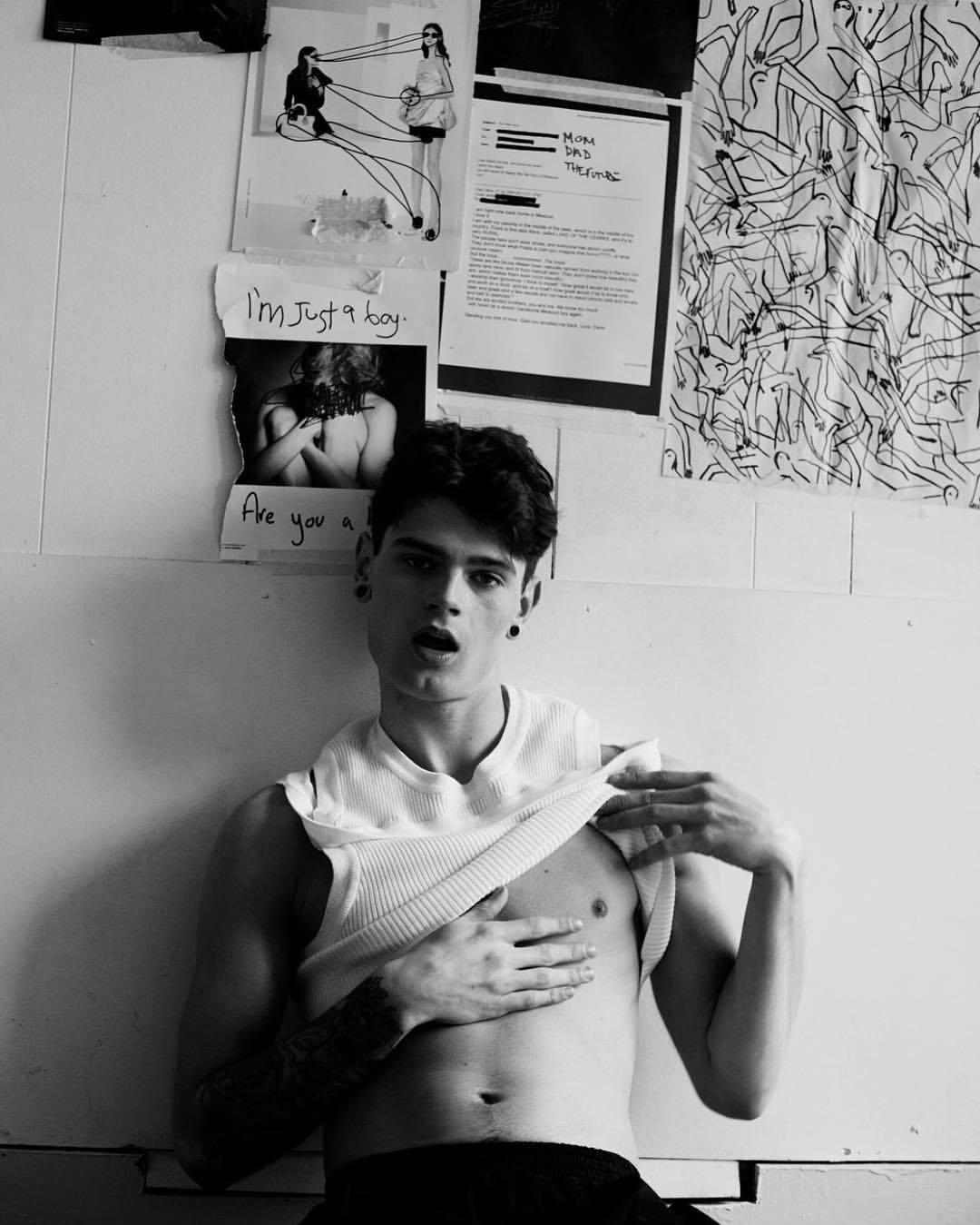 christoverr:  My interview on love for @cheadsmagazine styled by @dasha__kova shot