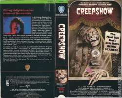 midnightmurdershow:  Creepshow 1 and 2 VHS